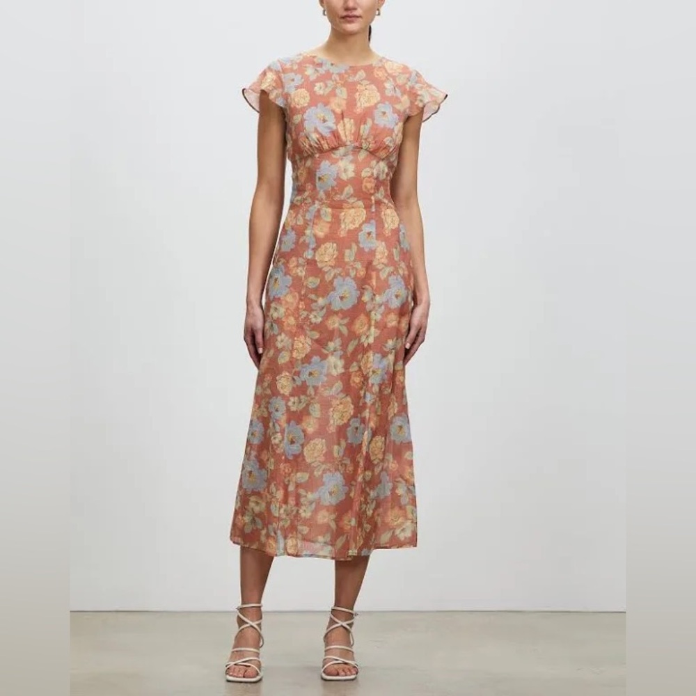Hansen & Gretel Backless Floral Dress Size XL